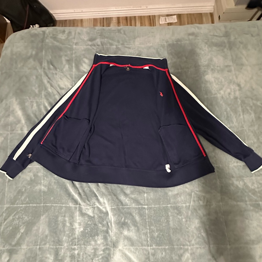 Polo by Ralph Lauren Navy and Red Knit